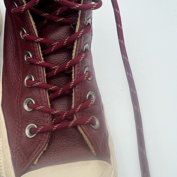 Size 7 - Converse Chuck Taylor All Star High Dark Burgundy - 162384C. - Picture 8 of 9